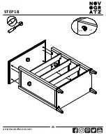 Preview for 25 page of Ameriwood HOME NOVOGRATZ 5744015COM Instruction Booklet