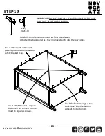 Preview for 26 page of Ameriwood HOME NOVOGRATZ 5744015COM Instruction Booklet