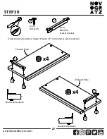 Preview for 27 page of Ameriwood HOME NOVOGRATZ 5744015COM Instruction Booklet