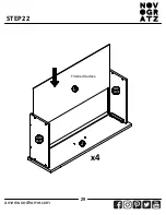 Preview for 29 page of Ameriwood HOME NOVOGRATZ 5744015COM Instruction Booklet