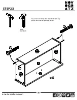 Preview for 30 page of Ameriwood HOME NOVOGRATZ 5744015COM Instruction Booklet