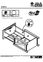 Preview for 12 page of Ameriwood HOME Ollie & Hutch 4142846COM Manual