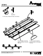 Предварительный просмотр 8 страницы Ameriwood HOME Queen Headboard 5922222COM Instruction Booklet