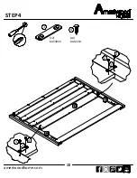 Предварительный просмотр 10 страницы Ameriwood HOME Queen Headboard 5922222COM Instruction Booklet