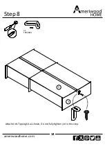 Preview for 14 page of Ameriwood HOME Remington 6463872COM Instruction Booklet