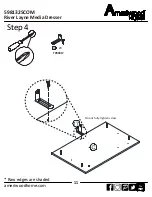 Preview for 11 page of Ameriwood HOME River Layne 5981325COM Assembly Instructions Manual