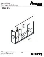 Preview for 23 page of Ameriwood HOME River Layne 5981325COM Assembly Instructions Manual