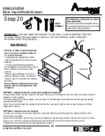 Preview for 27 page of Ameriwood HOME River Layne 5981325COM Assembly Instructions Manual