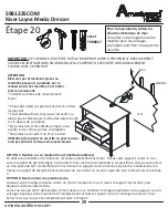 Preview for 29 page of Ameriwood HOME River Layne 5981325COM Assembly Instructions Manual