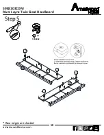 Preview for 10 page of Ameriwood HOME River Layne 5983103COM Assembly Manual