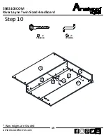 Preview for 15 page of Ameriwood HOME River Layne 5983103COM Assembly Manual