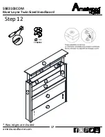 Preview for 17 page of Ameriwood HOME River Layne 5983103COM Assembly Manual