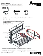 Preview for 18 page of Ameriwood HOME River Layne 5983103COM Assembly Manual