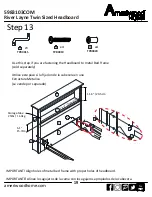 Preview for 19 page of Ameriwood HOME River Layne 5983103COM Assembly Manual