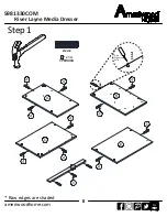 Preview for 8 page of Ameriwood HOME River Layne Media Dresser 5981330COM Assembly Manual