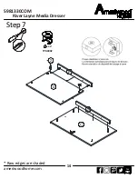 Preview for 14 page of Ameriwood HOME River Layne Media Dresser 5981330COM Assembly Manual