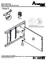 Preview for 16 page of Ameriwood HOME River Layne Media Dresser 5981330COM Assembly Manual