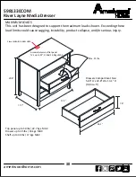 Preview for 30 page of Ameriwood HOME River Layne Media Dresser 5981330COM Assembly Manual