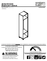 Preview for 1 page of Ameriwood HOME systembuild 2041335COM Instruction Booklet