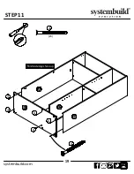 Предварительный просмотр 19 страницы Ameriwood HOME Systembuild Evolution 1694015COM Manual