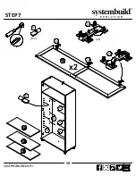 Preview for 14 page of Ameriwood HOME systembuild EVOLUTION 2566408COM Instruction Booklet