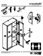 Preview for 15 page of Ameriwood HOME systembuild EVOLUTION 2566408COM Instruction Booklet