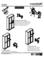 Preview for 16 page of Ameriwood HOME systembuild EVOLUTION 2566408COM Instruction Booklet