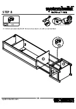 Предварительный просмотр 16 страницы Ameriwood HOME systembuild EVOLUTION 7546884COM Instruction Booklet