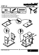 Предварительный просмотр 20 страницы Ameriwood HOME systembuild EVOLUTION 7546884COM Instruction Booklet