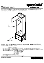 Предварительный просмотр 23 страницы Ameriwood HOME systembuild EVOLUTION 7546884COM Instruction Booklet