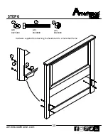 Предварительный просмотр 13 страницы Ameriwood HOME Twin Headboard 5320340EBL Manual