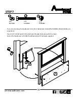 Предварительный просмотр 14 страницы Ameriwood HOME Twin Headboard 5320340EBL Manual