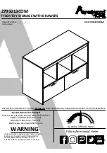 Ameriwood HOME TYLER 2795013COM Manual preview