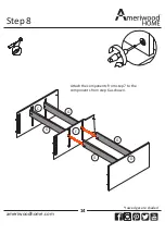 Preview for 14 page of Ameriwood HOME Vaughn 5555155COM Instruction Booklet