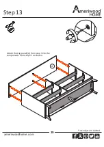 Preview for 19 page of Ameriwood HOME Vaughn 5555155COM Instruction Booklet