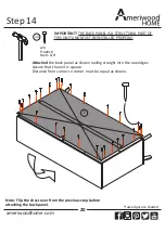 Preview for 20 page of Ameriwood HOME Vaughn 5555155COM Instruction Booklet