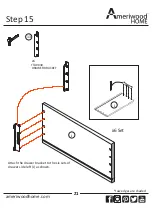 Preview for 21 page of Ameriwood HOME Vaughn 5555155COM Instruction Booklet
