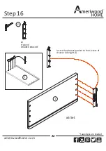 Preview for 22 page of Ameriwood HOME Vaughn 5555155COM Instruction Booklet