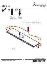 Preview for 23 page of Ameriwood HOME Vaughn 5555155COM Instruction Booklet
