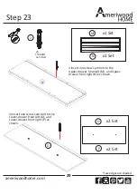 Preview for 29 page of Ameriwood HOME Vaughn 5555155COM Instruction Booklet