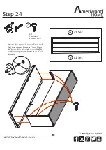 Preview for 30 page of Ameriwood HOME Vaughn 5555155COM Instruction Booklet