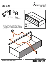 Preview for 31 page of Ameriwood HOME Vaughn 5555155COM Instruction Booklet