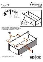 Preview for 33 page of Ameriwood HOME Vaughn 5555155COM Instruction Booklet