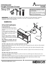 Preview for 35 page of Ameriwood HOME Vaughn 5555155COM Instruction Booklet