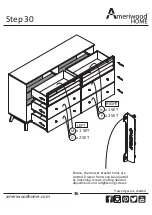 Preview for 36 page of Ameriwood HOME Vaughn 5555155COM Instruction Booklet