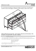 Preview for 37 page of Ameriwood HOME Vaughn 5555155COM Instruction Booklet