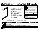 Preview for 1 page of Ameriwood 5670308PCOM Manual