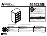 Preview for 1 page of Ameriwood 5959325K Manual