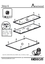 Preview for 12 page of Ameriwood 9293196COM Instruction Booklet