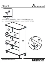 Preview for 15 page of Ameriwood 9293196COM Instruction Booklet